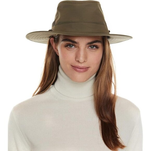 NWOT Tilley Modern Airflo Recycled Hat UPF 50+ Water Repell Green Small 56cm 7 - Picture 1 of 14